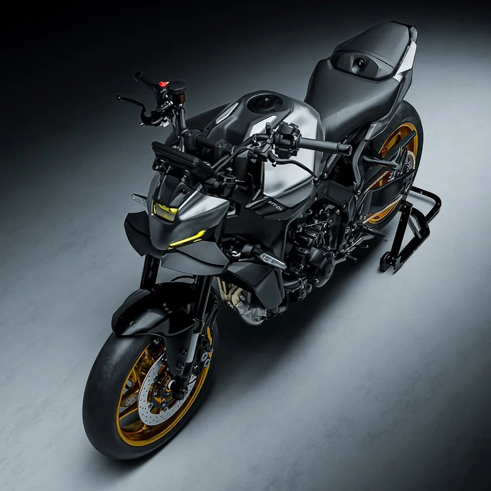 Alerón Delantero Inferior De Plástico ABS Para Yamaha MT-09/SP 2021-2023, Mejora La Estabilidad A Altas Velocidades, Reduce El Viento, Fácil Instalación, Color Negro