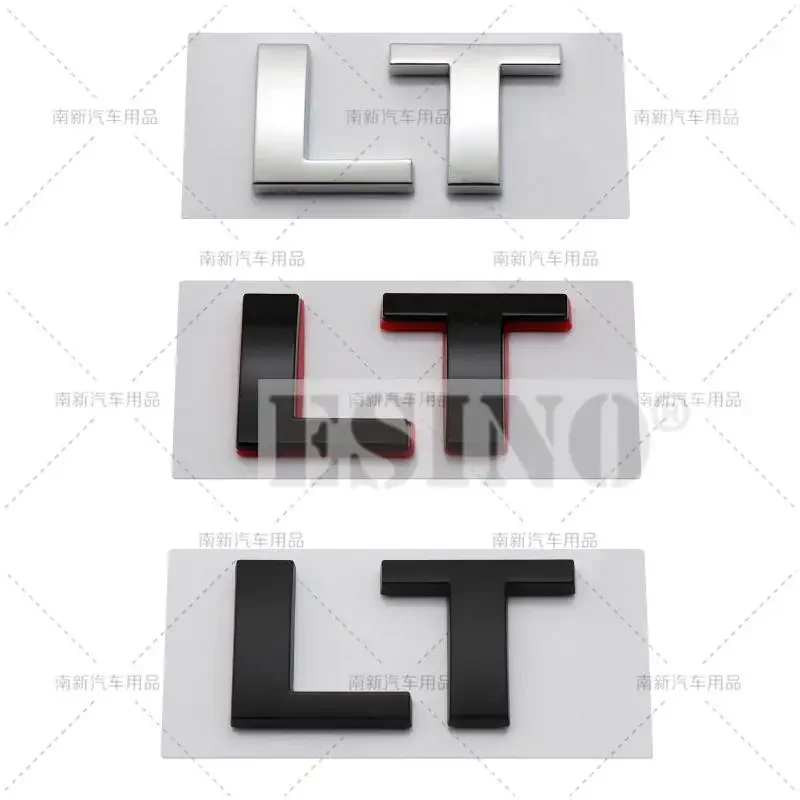 Car Styling LT 3D ABS Badge Body Adhesive Emblem Sticker Decal  for Chevrolet Silverado Suburban Tahoe Offroad 4X4