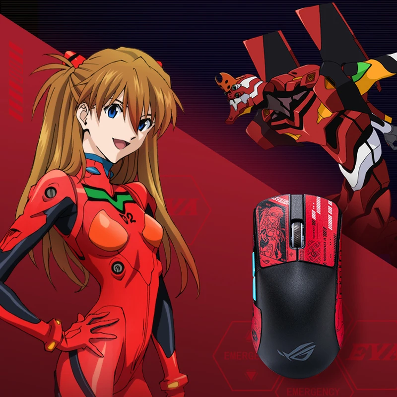 ROG Harpe Chakram ماوس شريط لحام تزلج اليدوية ملصق عدم الانزلاق الجلد تمتص العرق ملصق لماوس الألعاب اللاسلكية ROG Keris #3