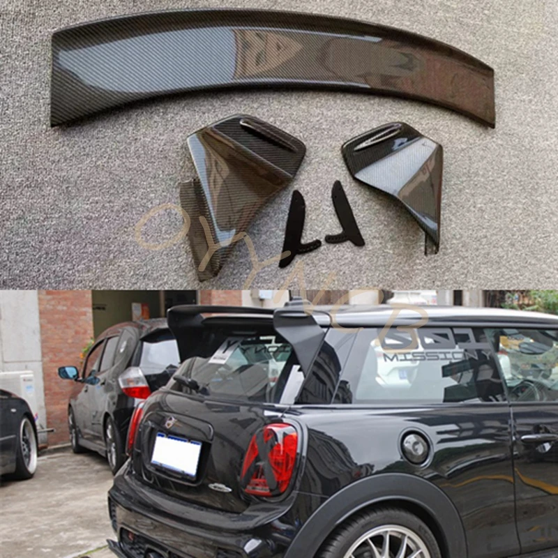 

For Mini F56 Rear Spoiler Wing with adjustable blade Exterior accessories body kit GP Style Carbon Fiber Spoilers