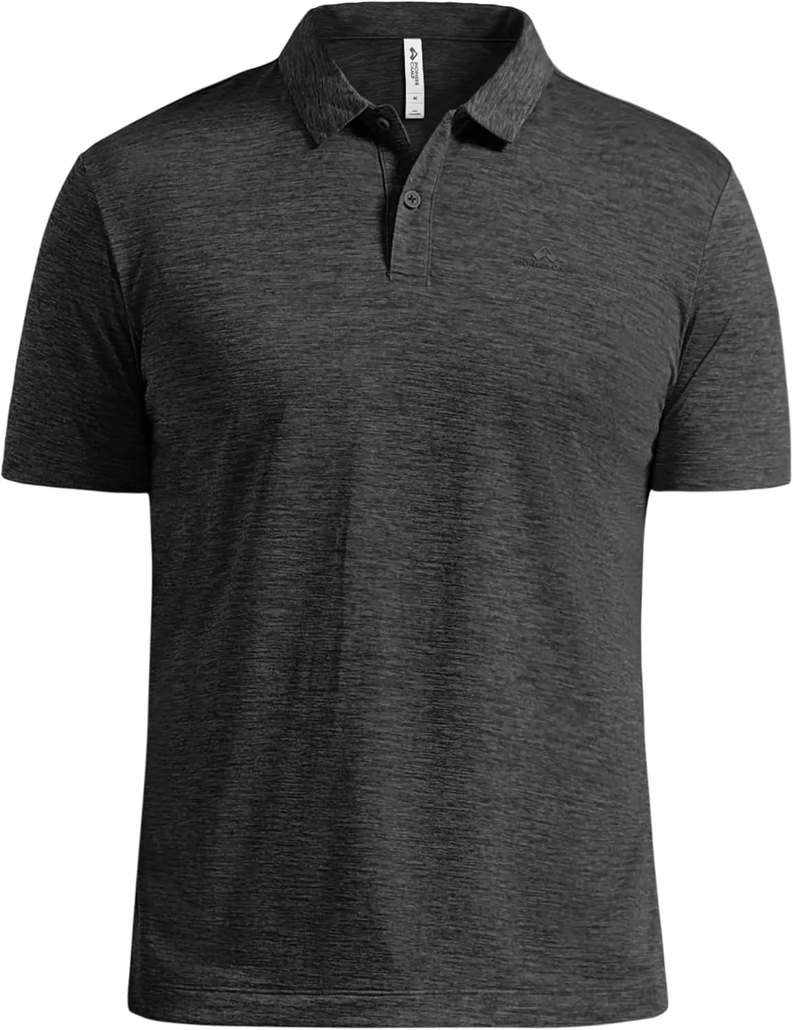 Pioneer Camp Mens Golf Polo Shirt Dry Fit UPF 50+ Performance Short Sleeve Polo with Soft Classic Collar for Work & Travel