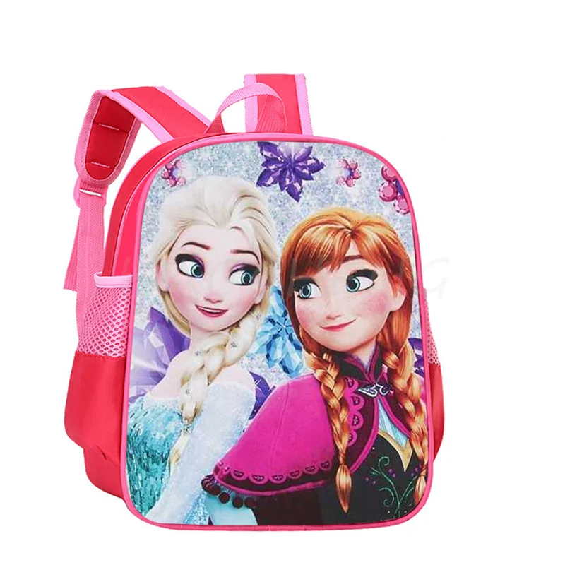 12 Inch Mochila Frozen Elsa Princess Students School Bags Baby Boys Girls Daily Backpacks Children Bag Kids Best Gift Backpacks