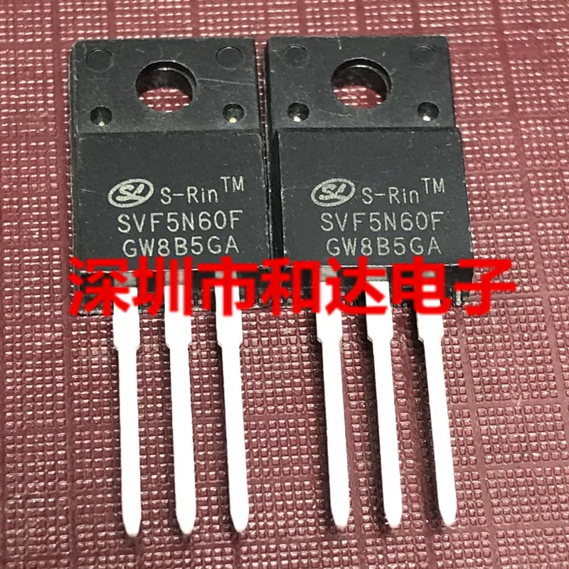 10pcs SVF5N60F TO-220F 600V 5A transistor