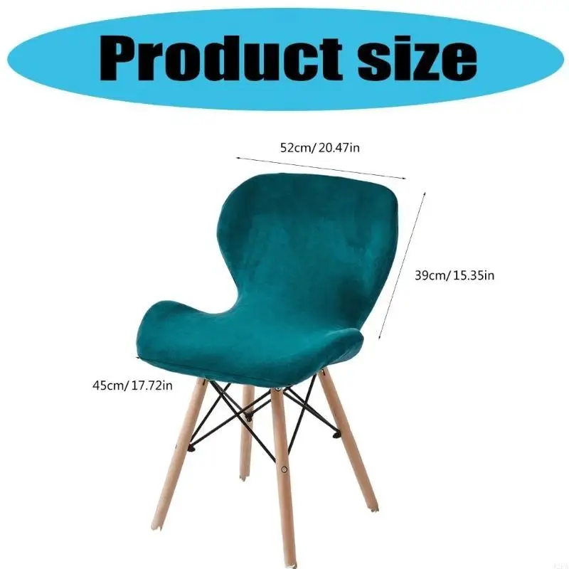 

Durable Shell Chair Cover Chair Slipcovers For Banquets Club And Living Room