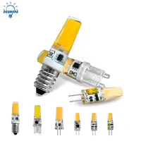 1-10pcs G4 LED G9 COB Lamp 3W 6W Bulb E14 AC DC 12V 220V Candle Lights Cold /Warm White Replace Halogen for Chandelier Spotlight