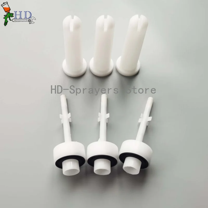 5PCS Flat Nozzle for WX-958 Portable Manual Powder Painting Spray Gun