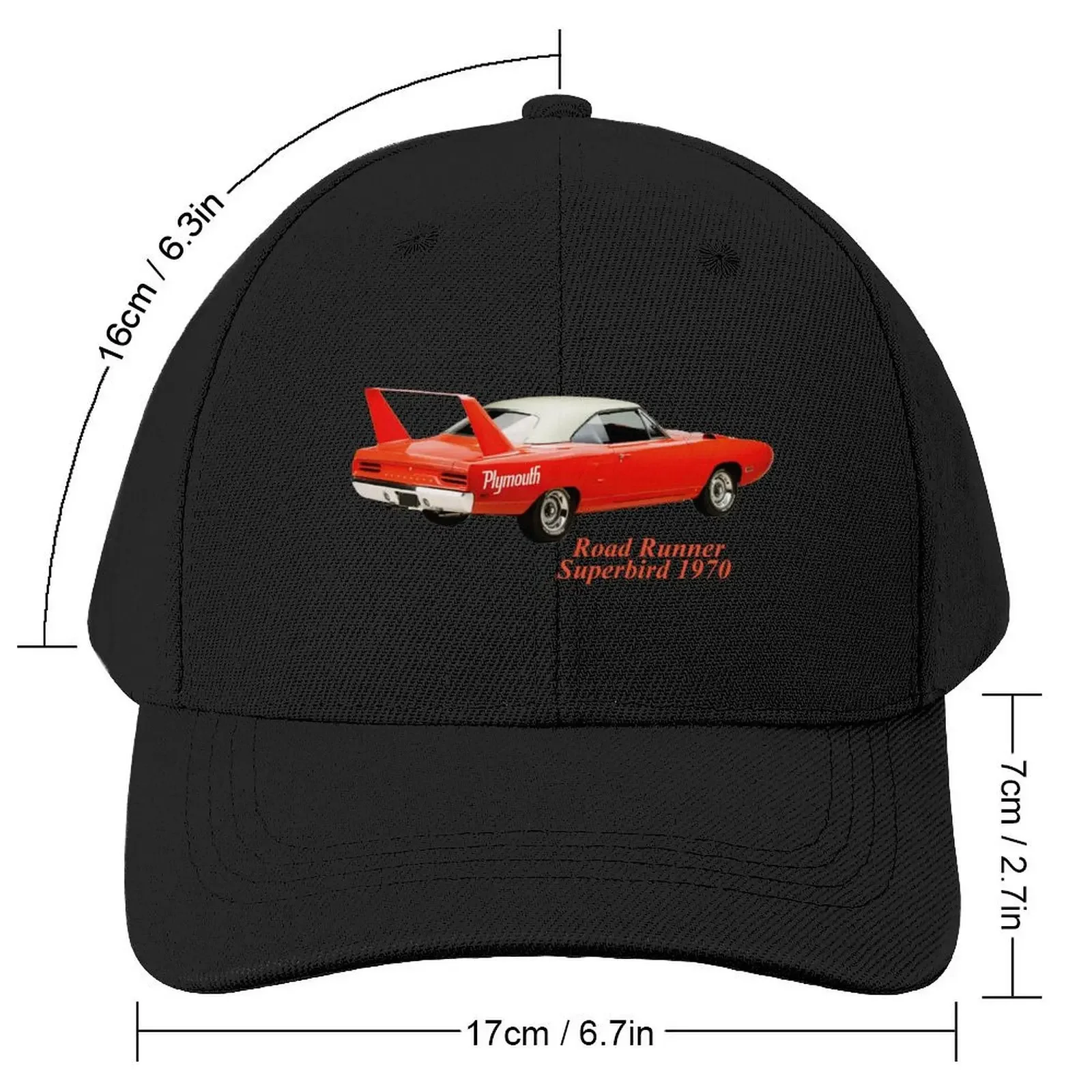 Plymouth Road Runner Superbird 1970 Baseball Cap custom Hat Sports Cap Mountaineering Caps Male Women's