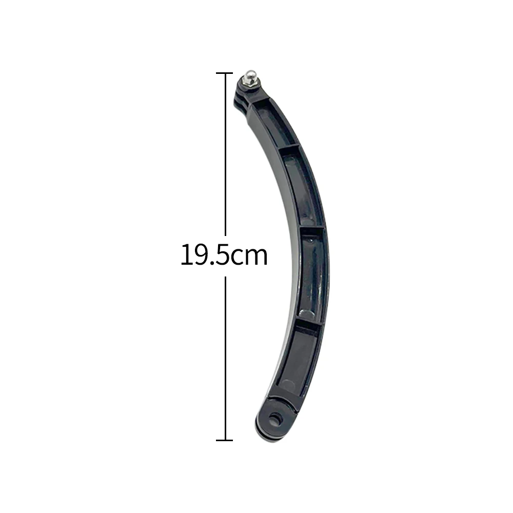 Soporte de trípode de brazo de extensión de casco para cámara de acción de tipo curvo de varilla corta GoPro 11 10 9 8 5 accesorios de soporte de barbilla de flexión corta