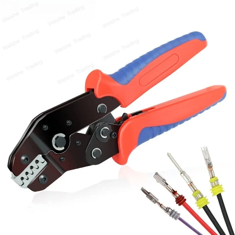 

Waterproof terminal Crimping plier tools SN-11BO sealing ring plug terminal spring 0.1-1mm² clamp crimping hand tools