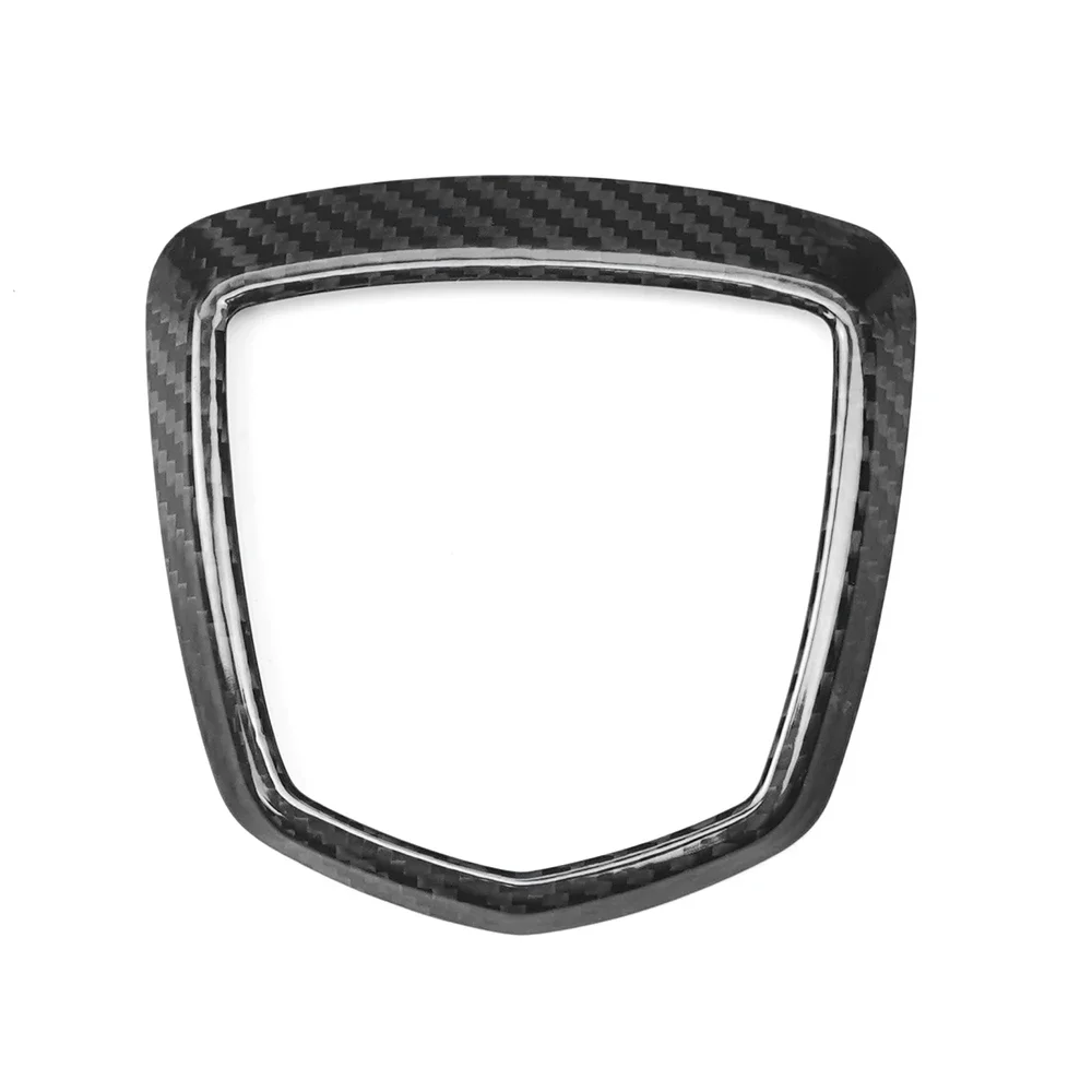 

Shasha Carbon Front Label Box Real Carbon Fiber Interior Accessories for Fiat 500 ABARTH 595 695 All Models