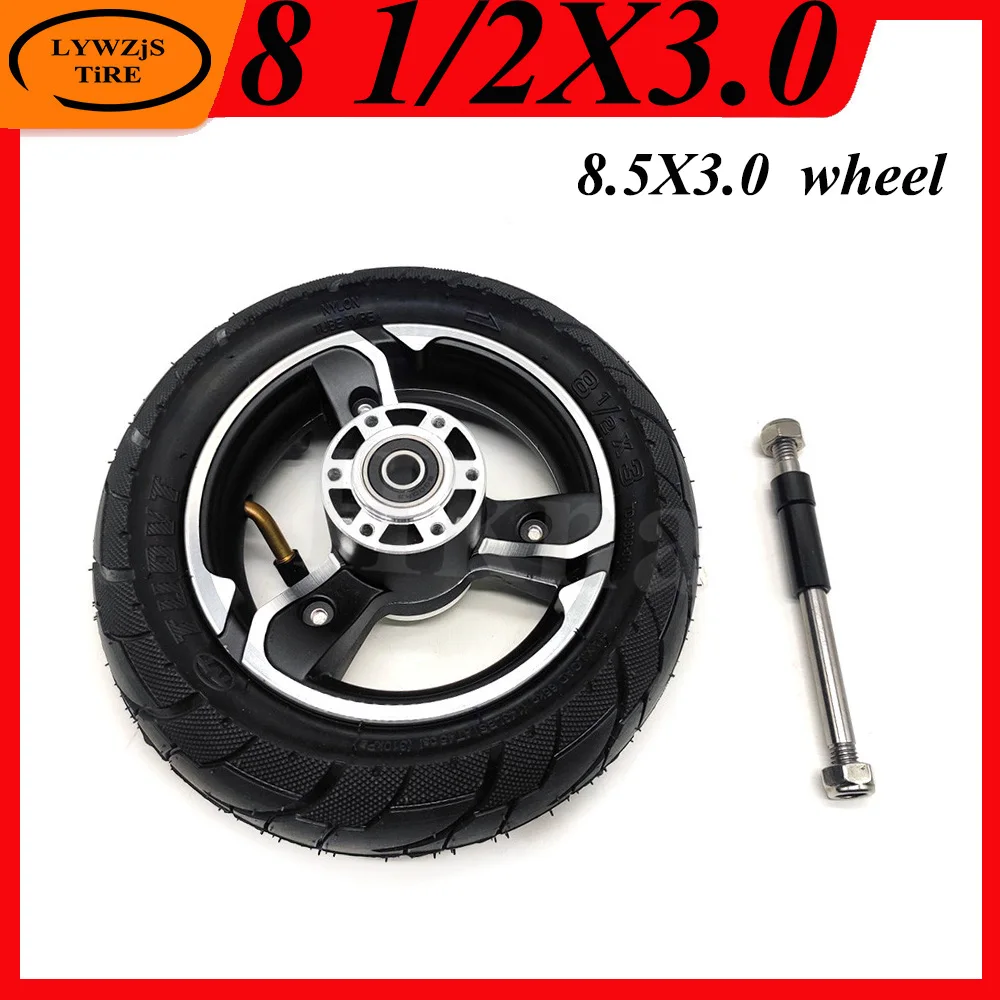 8 1/2x3.0 Pneumatic Tire 8.5x3.0 wheel for Electric Scooter Zero9 Front Wheel 8 1/2x2 (50-134) Upgrade Tyre and Rim