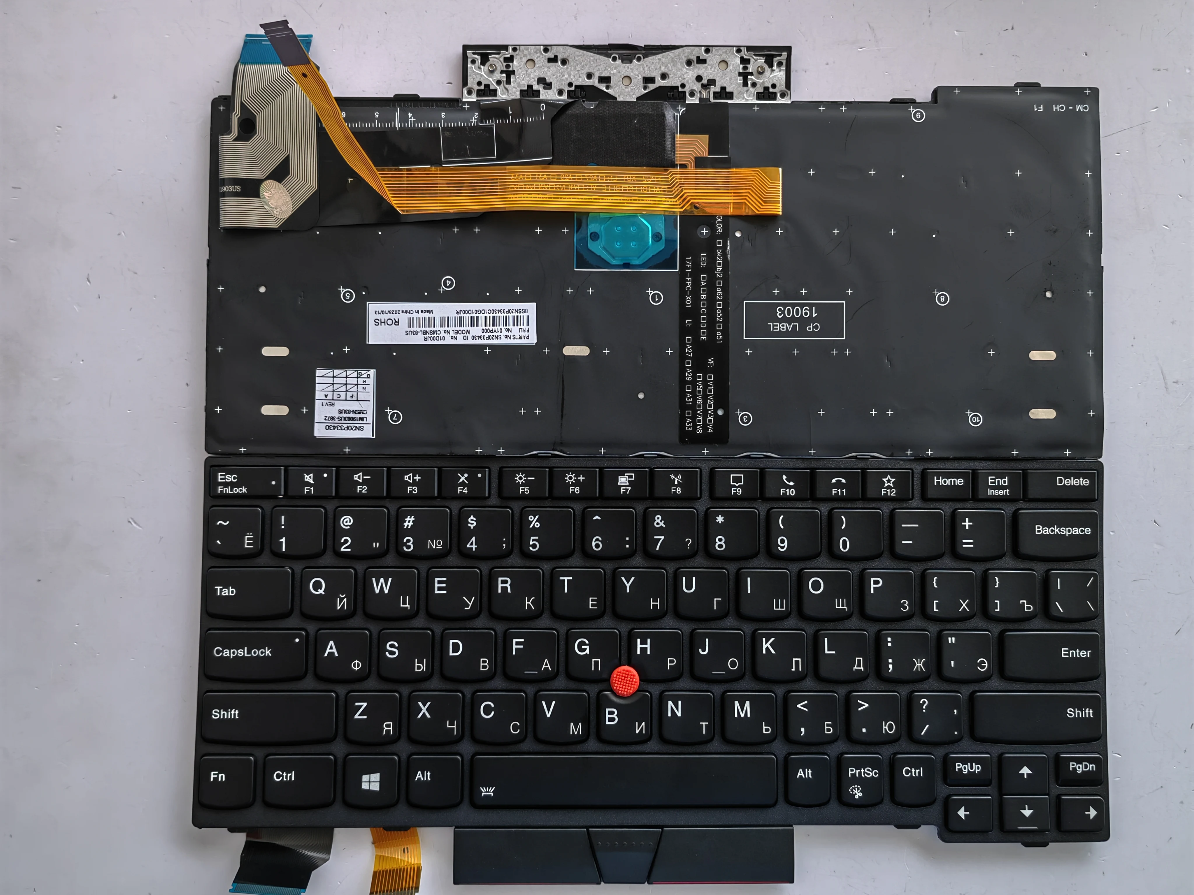

RU Layout for Lenovo ThinkPad X395 X280 X390 X13 Gen1 A285 Laptop Keyboard