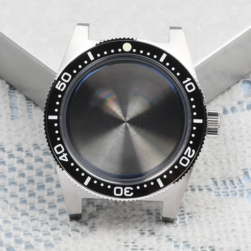 

HEIMDALLR Watch Parts Solid 41mm Stainless Steel 62Mas Watch Case Ceramic Bezel 20Bar Waterproof Suitable For NH35/36 Movement