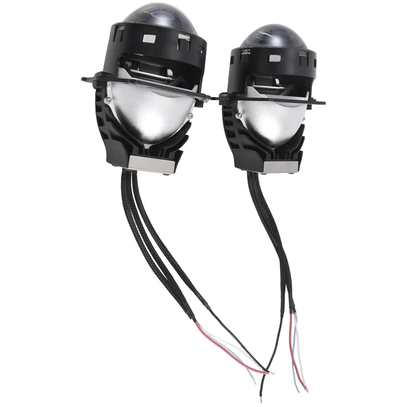 

KY20H0004 12V Dual Lamp Cup LED Twin Lens LED Twin Lens Motorcycle Automobile General Purpose