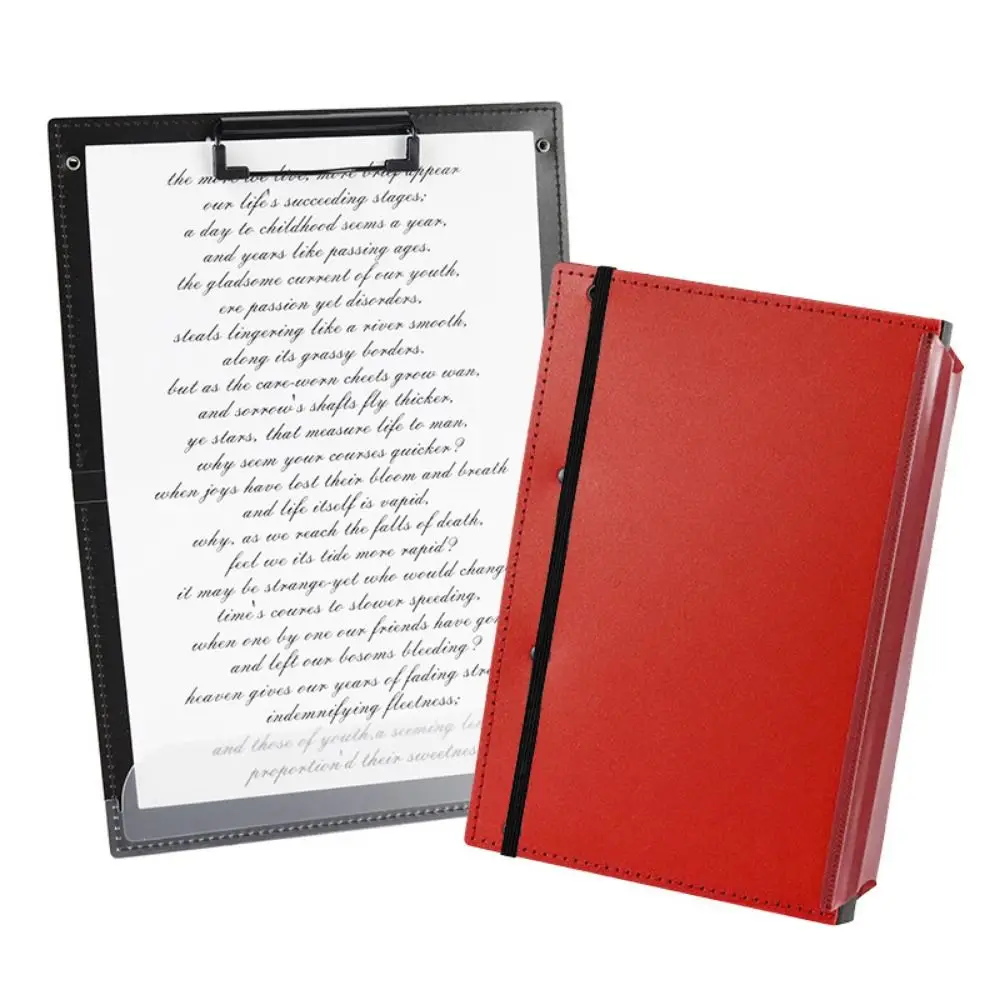 

Foldable Nursing Clipboard with Clip 2/3 Layers A4 File Board Clip Letter Size Portable Writing Pad Nursing School Essentials