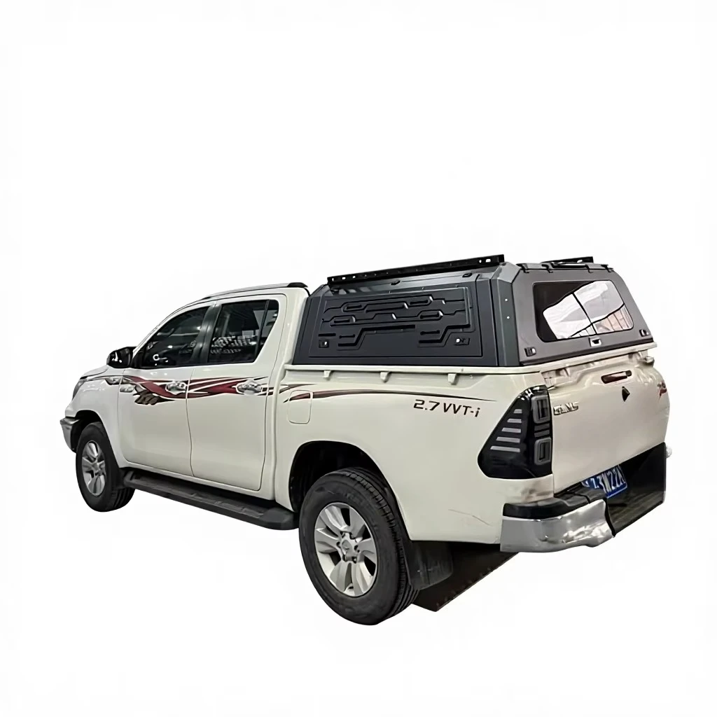 

Custom 4x4 Aluminum Pickup Bed Cap Truck Hard Top - Weatherproof Pickup Shell Pickup Canopy for Hilux
