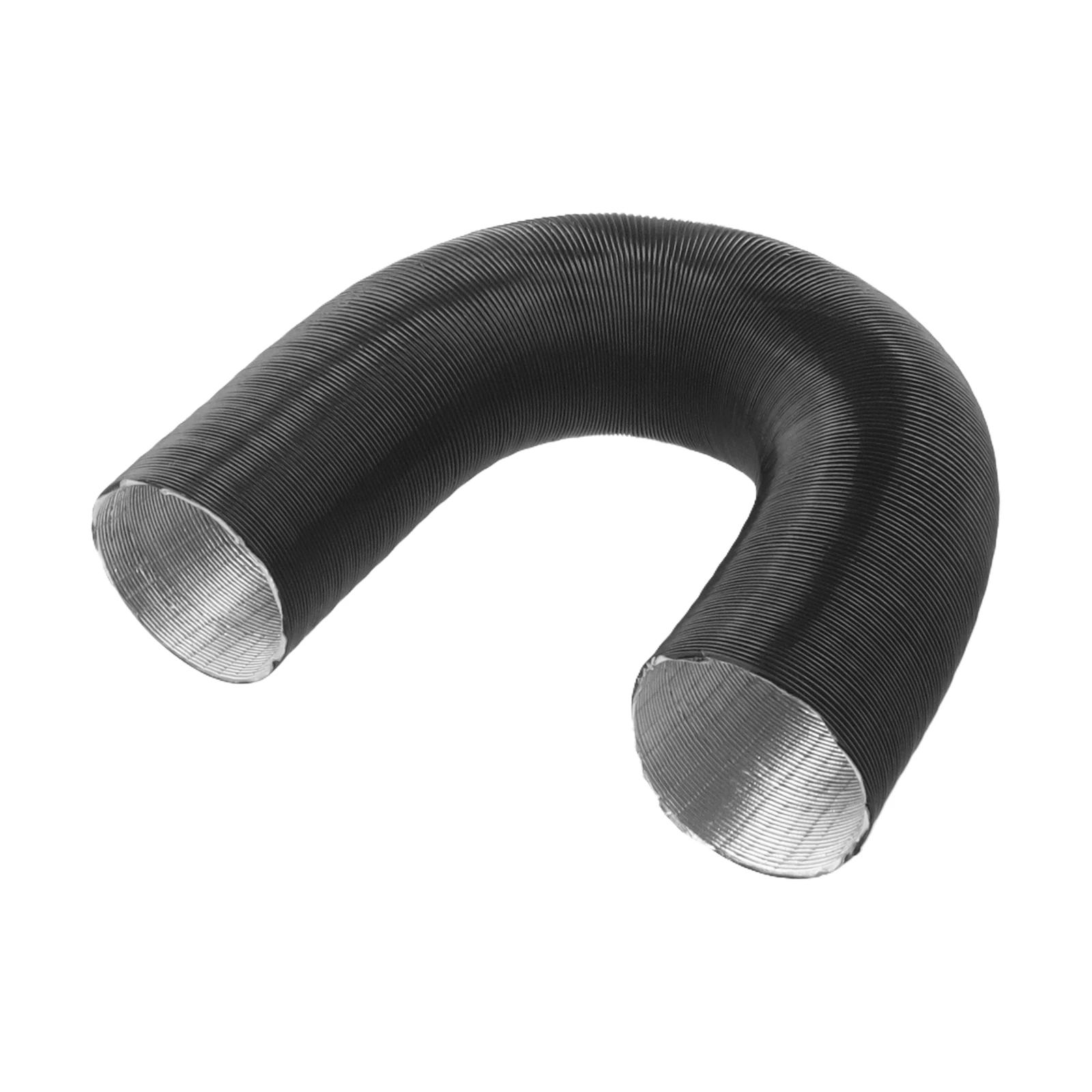 

100cm Air Intake Hose Aluminium Air Intake Pipe Flame Retardant Robust Construction Shockproof Design Long-lasting Performance