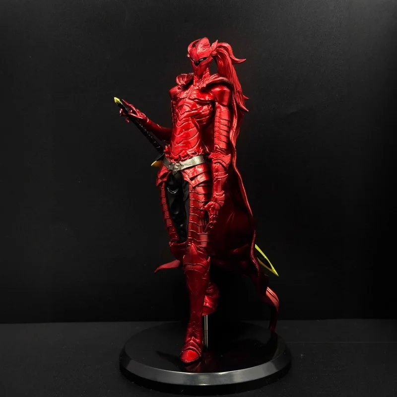 ダークファンタジー騎士像-ブラッドナイトとシャドウナイト司令官モデル-プレミアムデスクトップデコレーション-コレクター向け