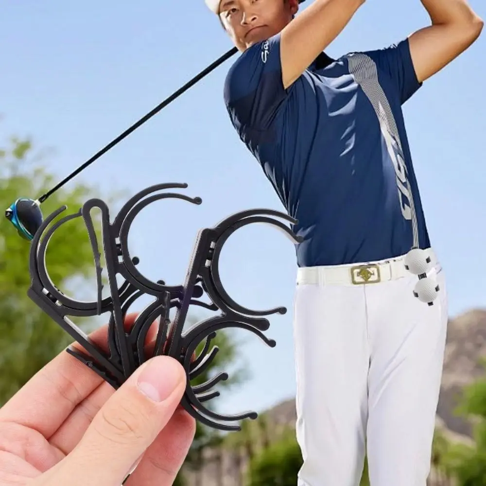 

1/3 шт. прочный зажим для мяча для гольфа с двойными слотами ABS легкий зажим для хранения мячей для гольфа пикап для мяча для гольфа спортивные тренировки на открытом воздухе