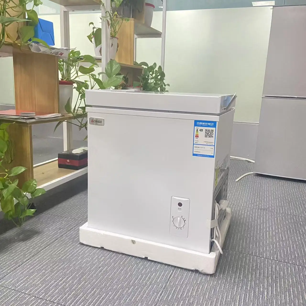 

Небольшая бытовая и коммерческая морозильная камера, 42 л, однотемпературный трансформируемый шкаф, морозильная камера, холодильник, лед