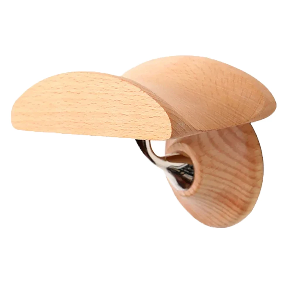 

Wooden Headphone Organizer Headphone Hanger Holder Wall Mount Headset Hook Universal Adhesive Stand Wood