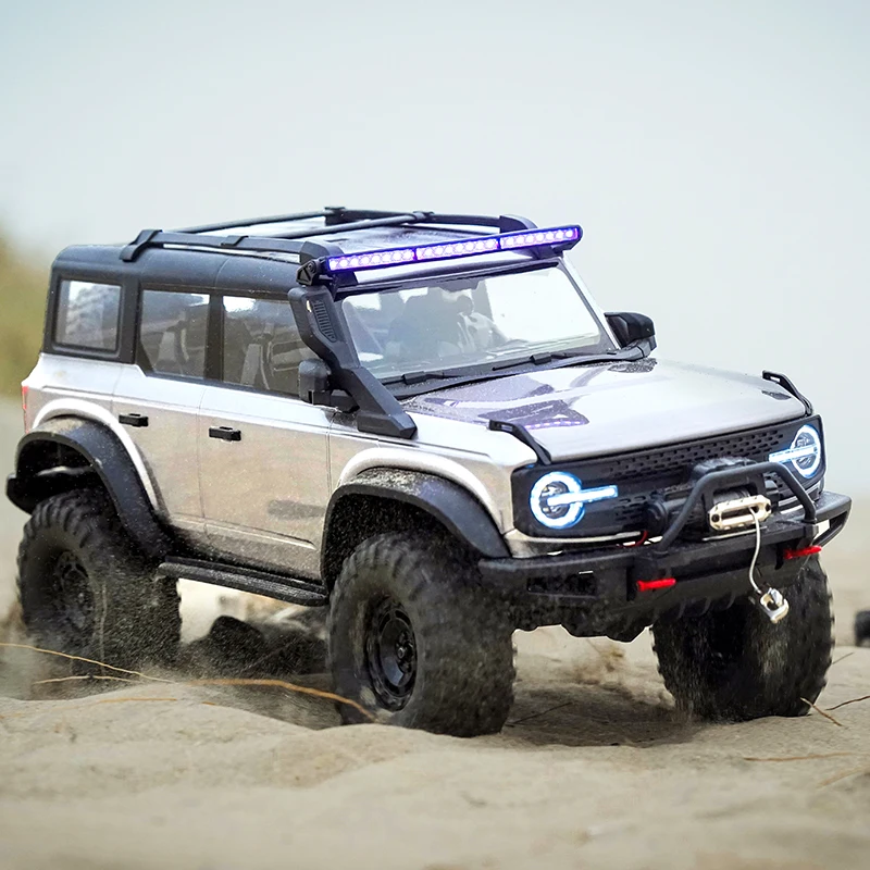 HB Rc Modell 1/10 Upgrade RC Crawler 4WD RTR 2,4G Elektrische Fernbedienung Rock Geländewagen mit Bunten LED Lichter Spielzeug – Detail 16