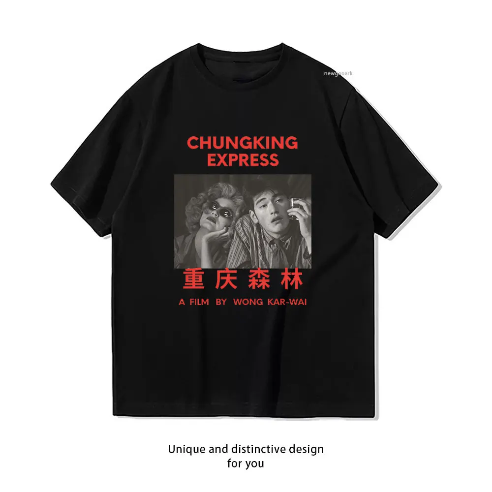 Chungking Express T-shirt Woman Man Casual Cotton Graphic T Shirts Adult  Tops Tee Short-sleev Breathable