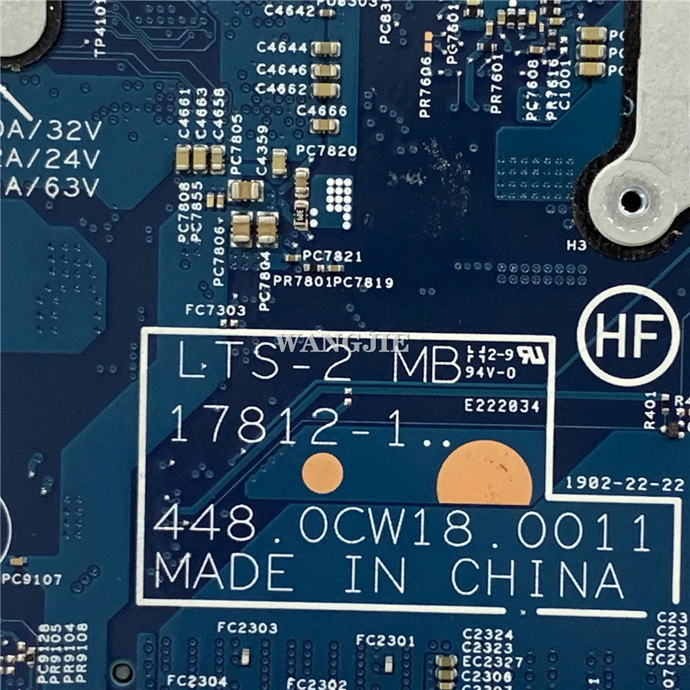 

Материнская плата для ноутбука Lenovo ThinkPad T580 01YR242 i5-8250U DDR4 MX150 2G GPU 17812-1 448.0CW06.0011 100% рабочая