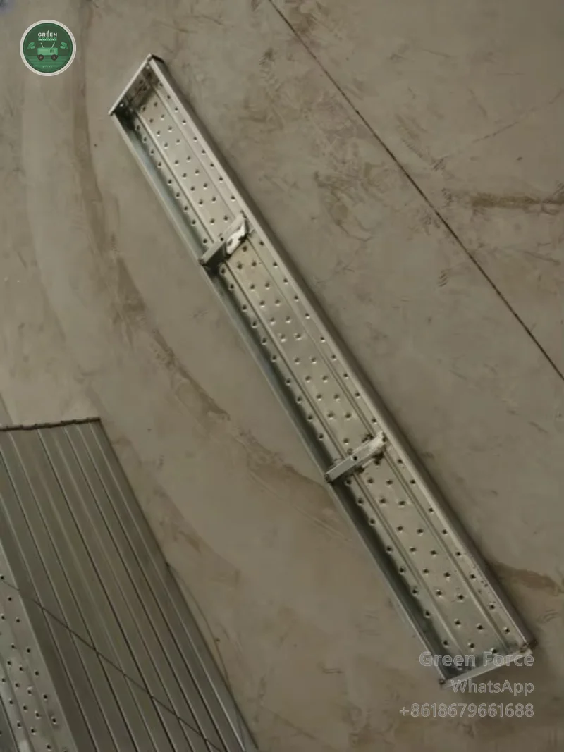 Factory-Direct Q235 Galvanized Perforated Scaffolding Decking Board With Hook For Modular Scaffolding