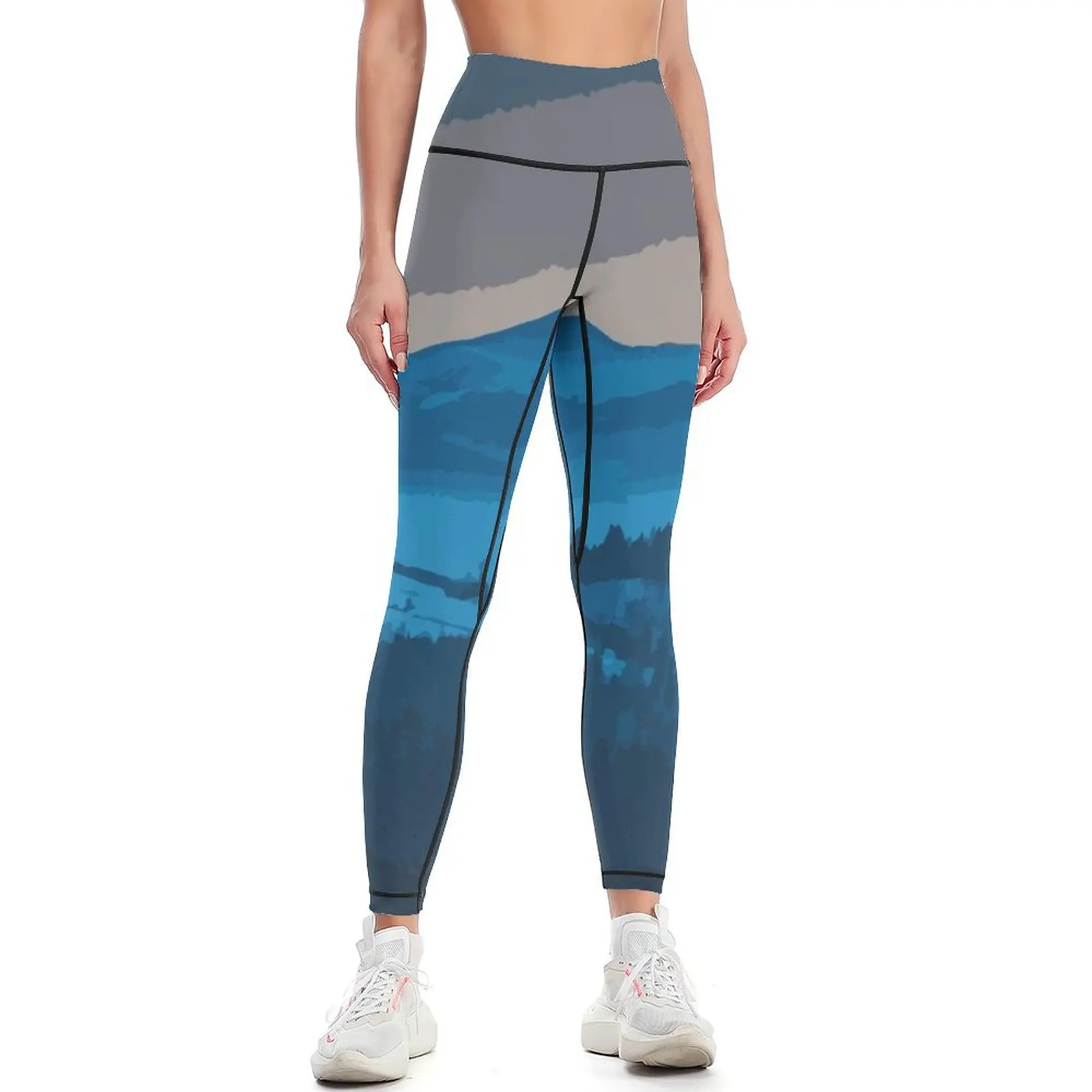 

Mountain Adventure Leggings jogging pants gym's sportswear push up fitness Womens Leggings