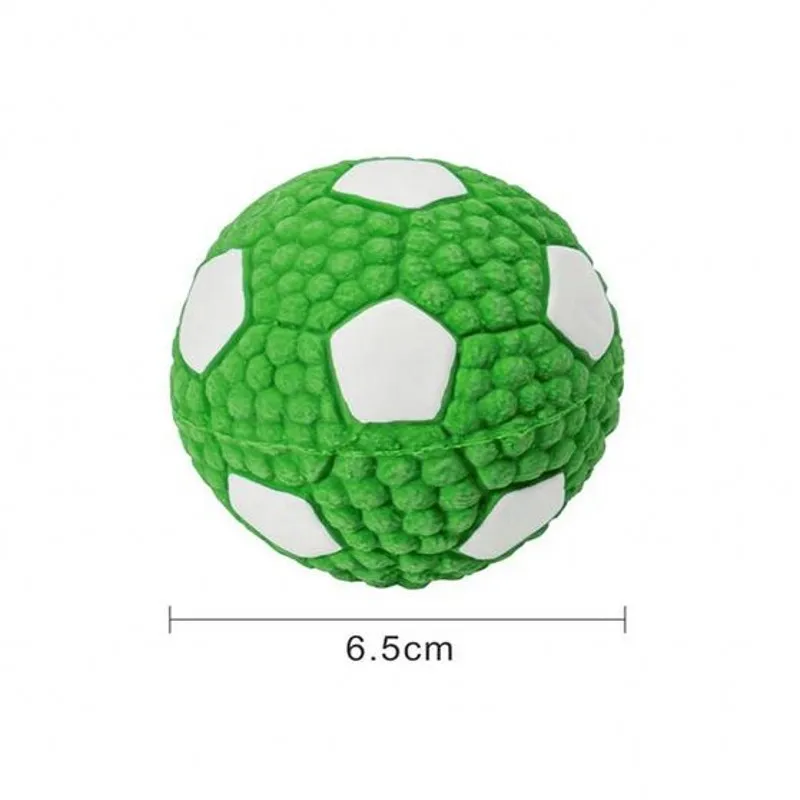 Squeaky Dog Toys Natural Latex Rubber Balls Durable for Small Medium Large Dogs Interactive Chew Fetch Play Dog Toy