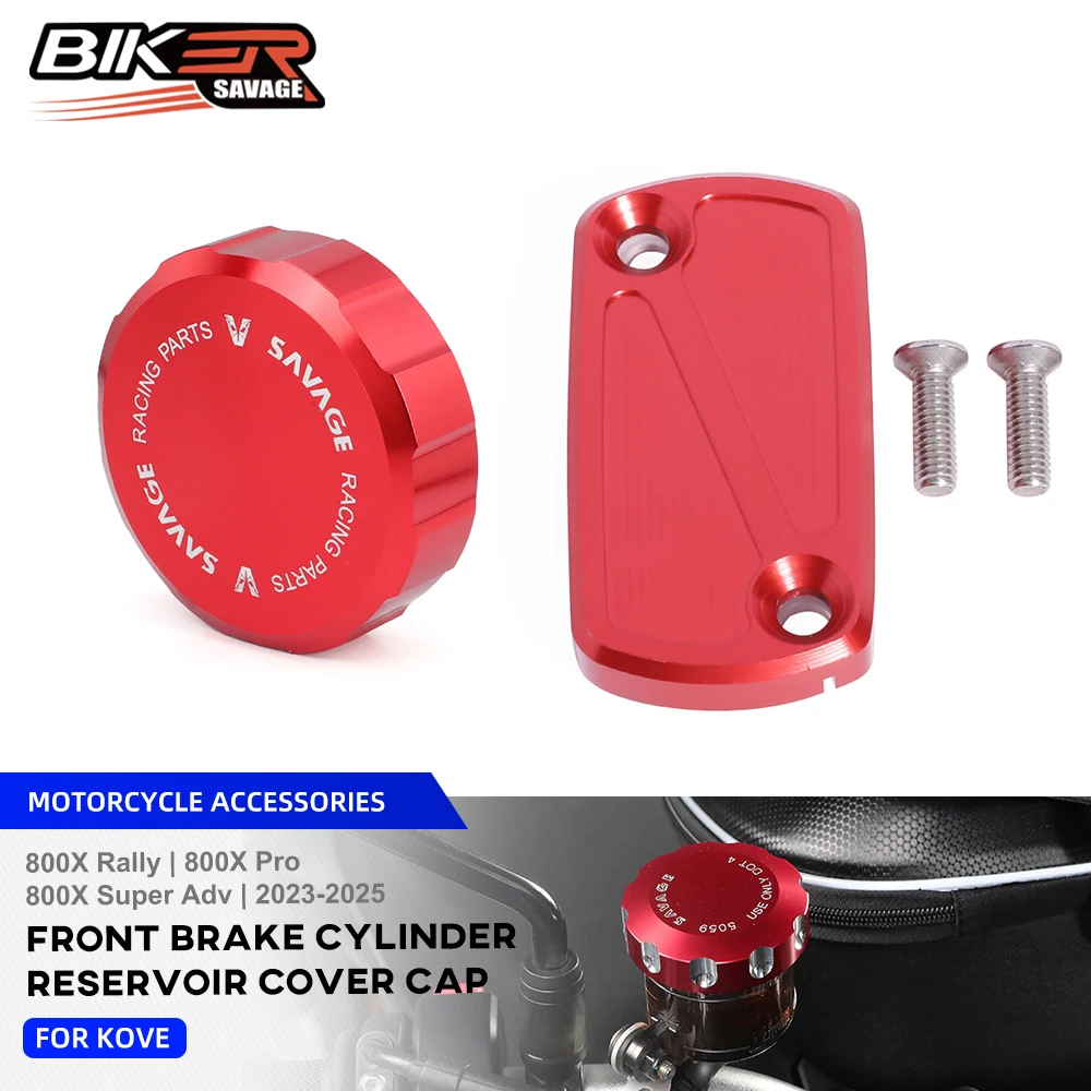 2025 For KOVE 800X Rally Pro Super Adventure Front Brake Fluid Reservoir Guard Cover Protector Oil Cap Guard Motorcycle Parts