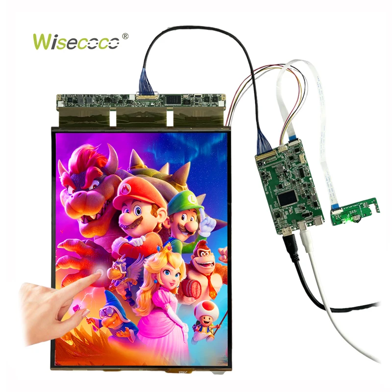 13.3 Inch Flexible Touch Screen Display 2480*1860  Module Thin Bendable IPS OLED Display for Wearable Device