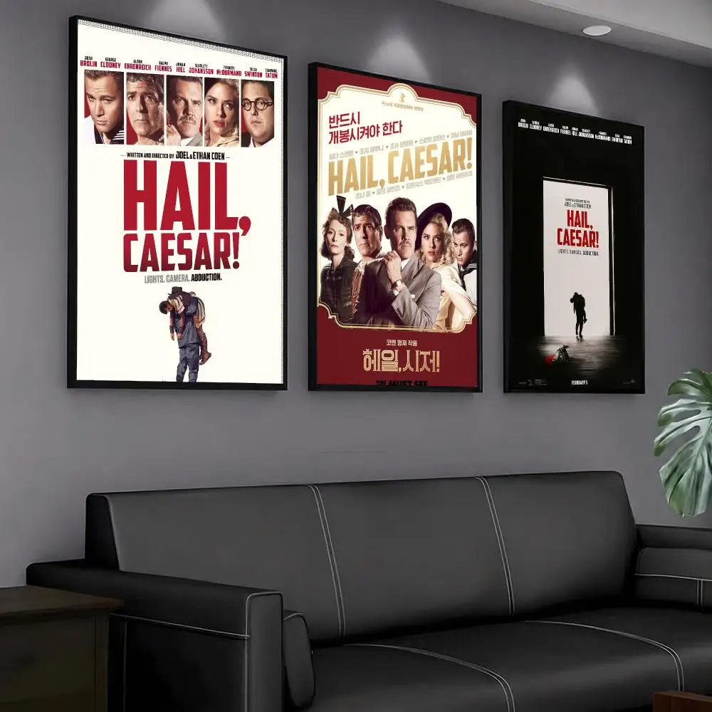 classic movie H-Hail Caesar-R Painting Calligraphy Artwork for Home Bedroom Office Wall Decoration Gift