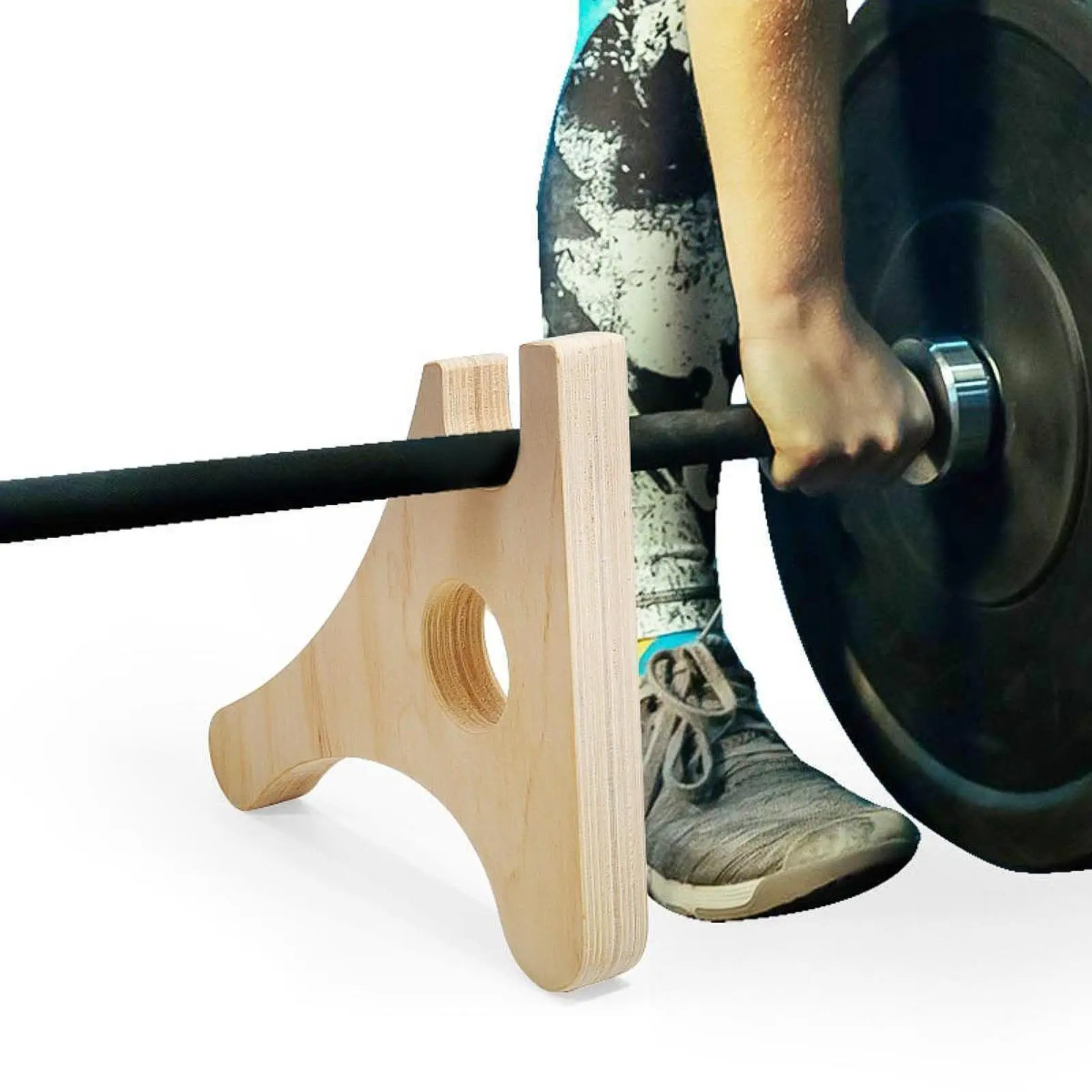 Deadlift Jack Easily Load Gym Accessories Bar Jack for Hip Thrusters Deadlifts