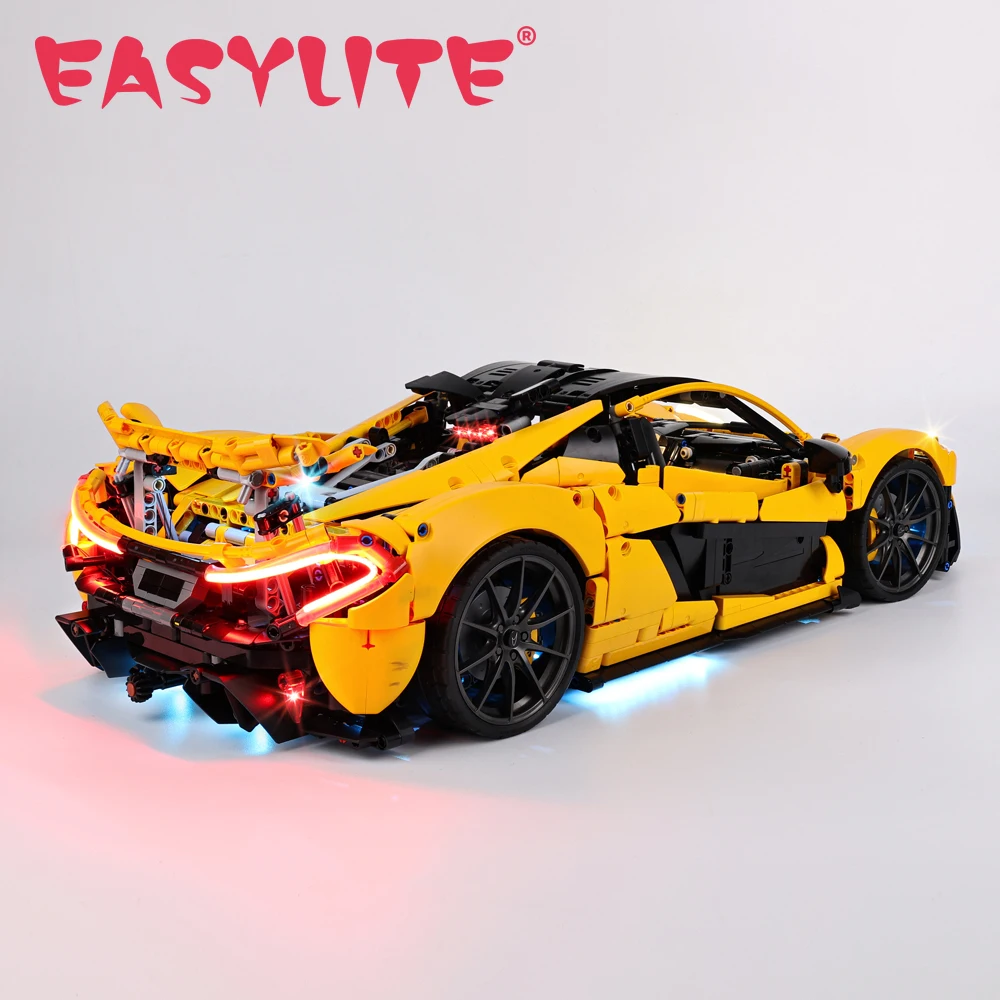 EASYLITE LED Light Set for McLaren P1 42172 Car Building Blocks Lamp Set Toys Light Kit No Model