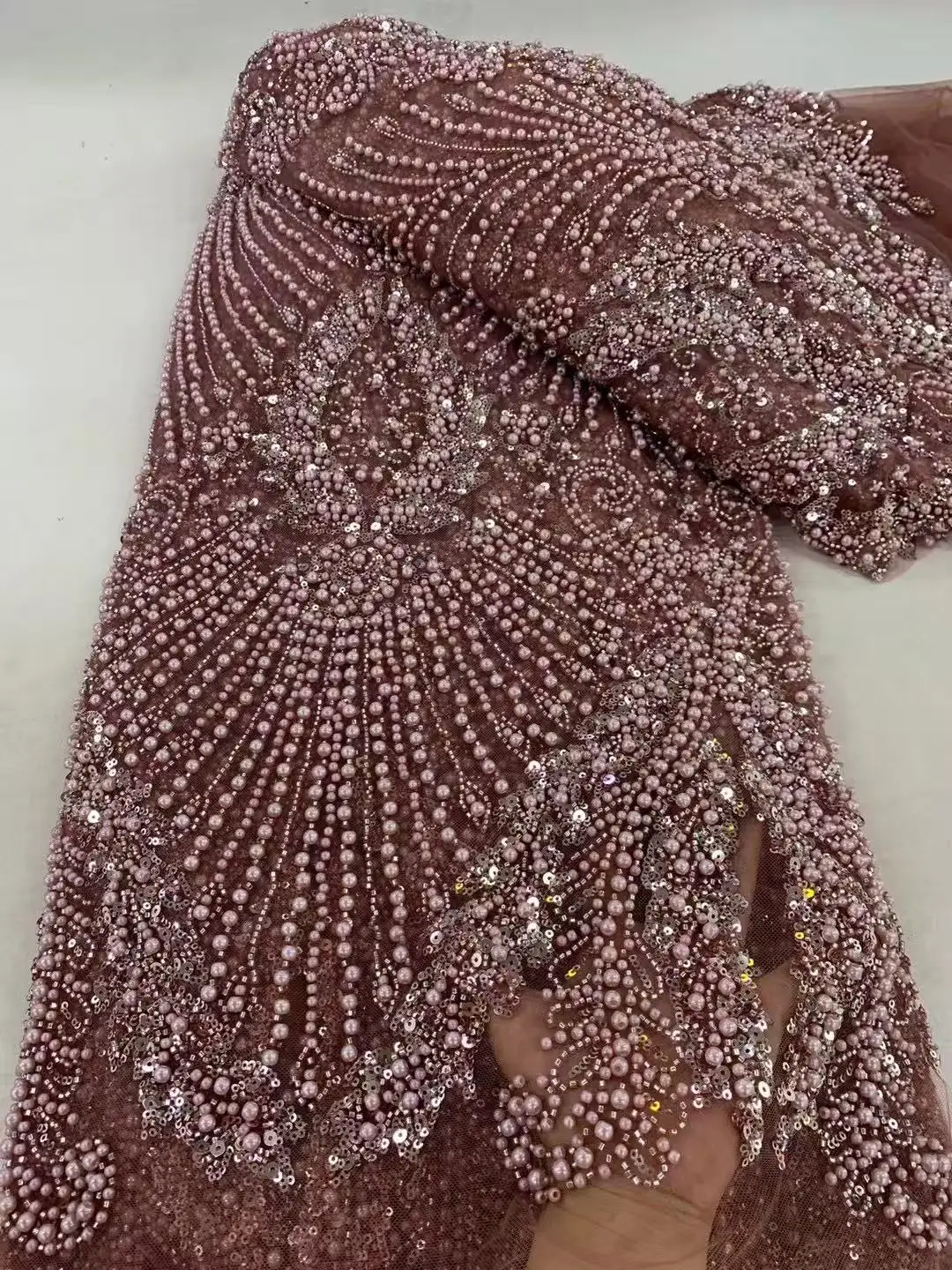 tessuto-in-pizzo-con-perline-fatto-a-mano-africano-1-yard-paillettes-ricamo-nigeriano-rete-da-sposa-per-donna-cucito-stile-francese-2026