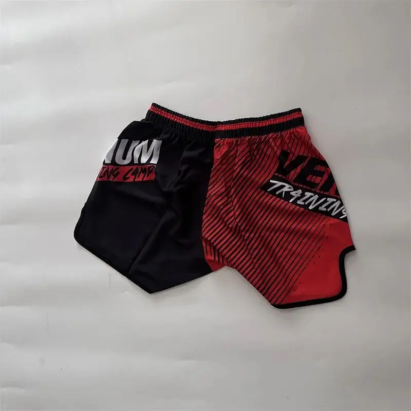 شورت الملاكمة للتدريب الشامل سريع الجفاف، شورت رياضي للمناسبات الاحترافية، سروال تدريب Muay Thai Sanda