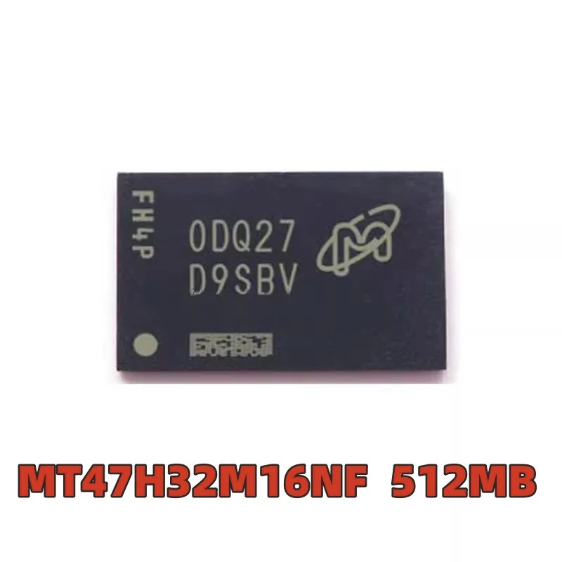 MT47H32M16NF-25EIT: H DDR2 SDRAM IC 512Mb (64Mx8) 1.8V 256FBGA - Industrial grade memory chip, compatible with servers/embedded