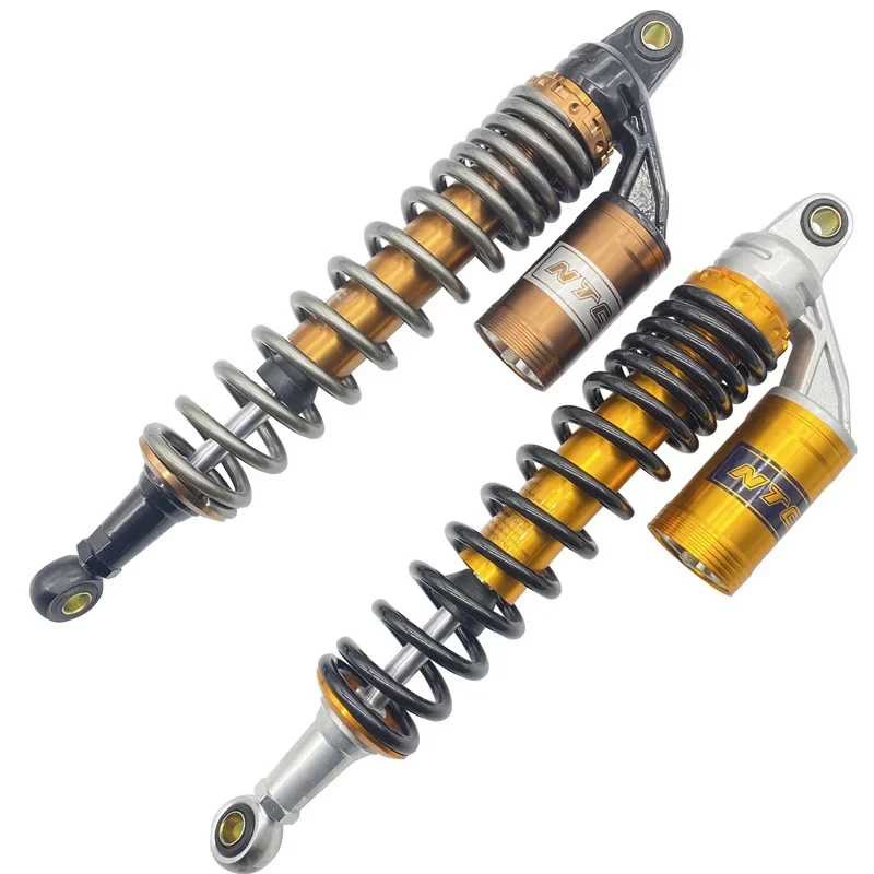 DQ-8A-400mm Motorcycle Rear Shock Absorber Retrofit 8mm Straddle Spring