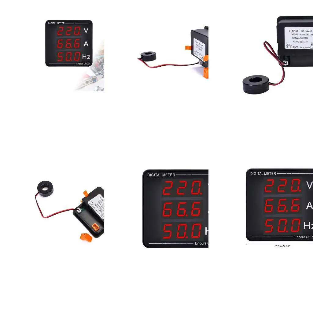 

Цифровой частотный показатель тока напряжения панель вольтметра Ammeter LED -дисплей 601C
