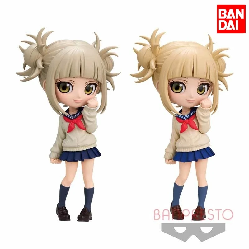 

Bandai Genuine Q posket Toga Himiko Action Figure MY HERO ACADEMIA Anime Figure Toy For Kids Gift Collectible Model Ornaments