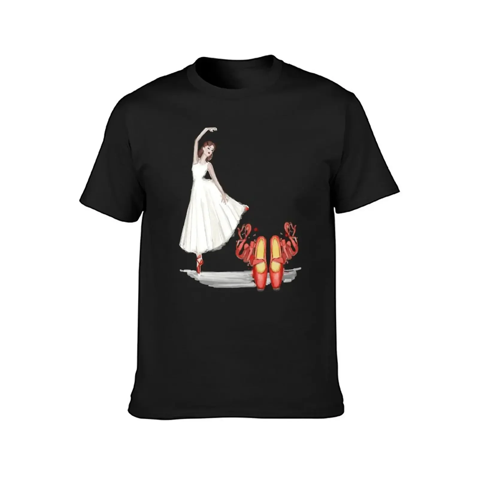 The Red Shoes T-Shirt new edition Aesthetic clothing vintage anime shirt t shirts for men pack