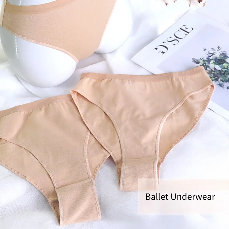 

Ballet Underwear Briefs Ballet Underpants Child Adult Cotton Seamless Dance Panties Yoga Fitness Sport Underpants Dance Panty