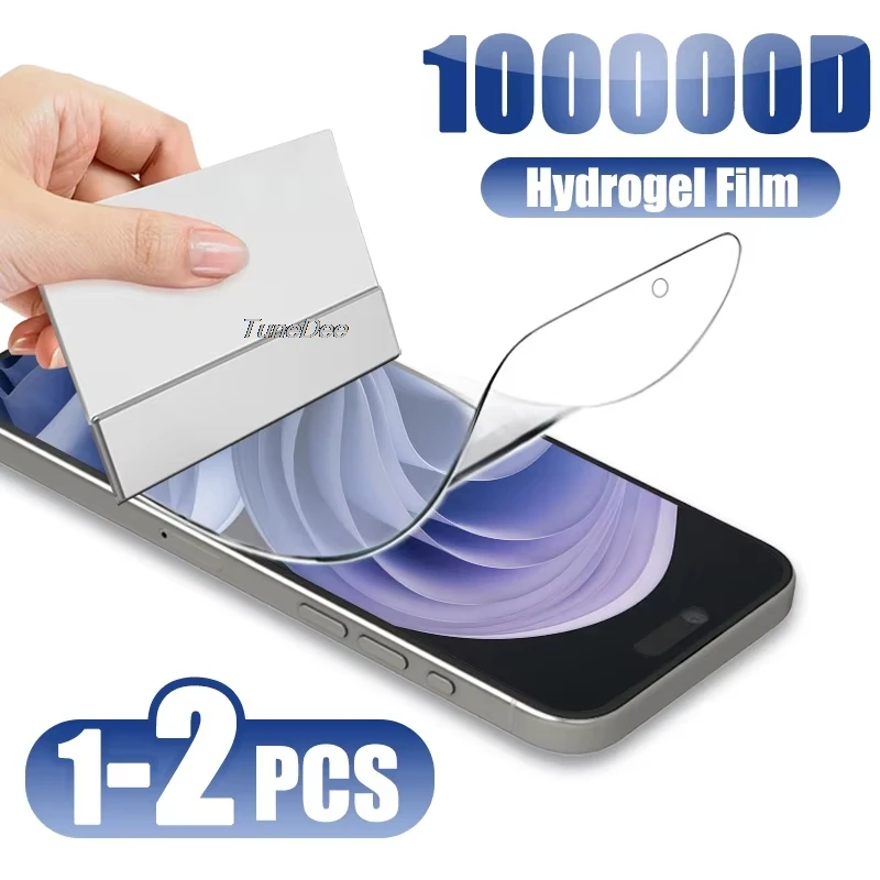 

2Pcs Hydrogel Film For Samsung Galaxy S24 S23 S25 S26 Ultra 5G S21 S20 FE S22 Ultra Plus S24+ S23+ S22+ Full Screen Protector