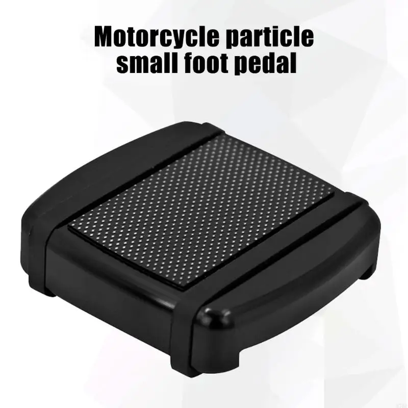 M76E Austausch des Motorrad-Bremsstufenpolsters, rutschfeste ABS-Abdeckung mit strukturierter Griffzone, schwarzes – Detail 5