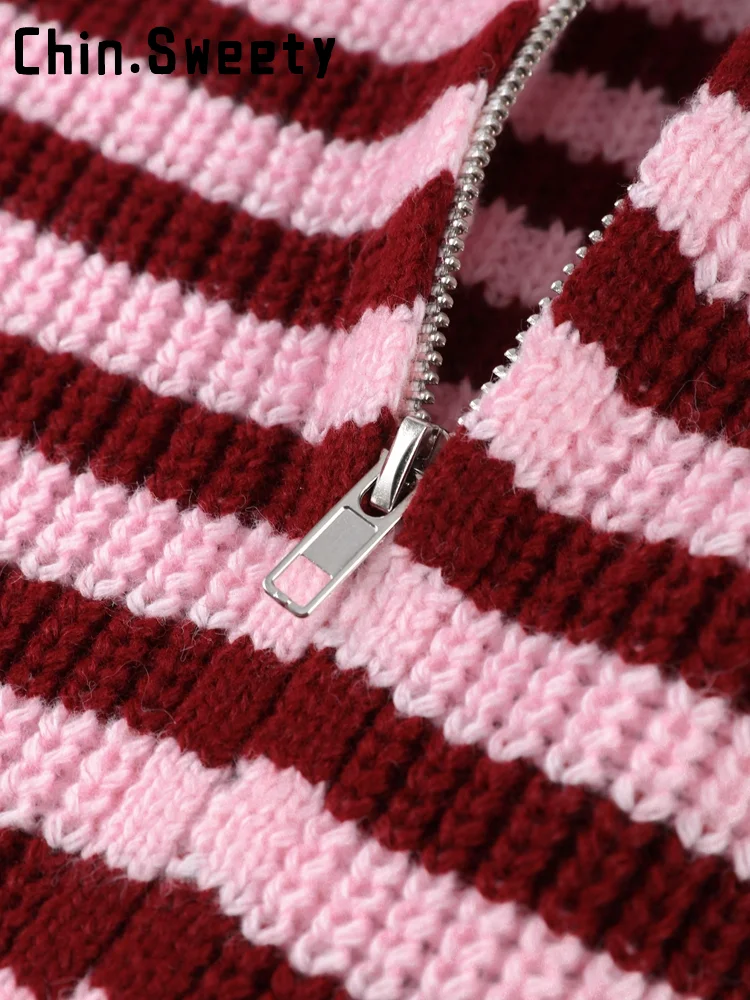 เสื้อคลุมแฟชั่นขนแกะพิมพ์ลาย คอตั้ง แขนยาว ทรงหลวม สไตล์สตรีท สำหรับผู้หญิง ฤดูใบไม้ร่วง 2025 เสื้อคลุมอุ่นๆ รุ่นใหม่