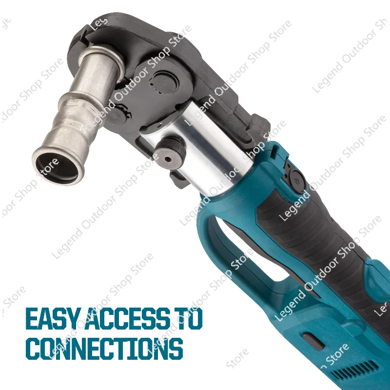 

CZ-1550 Electrical Press Tool For Plumbing Copper Pex Multilayer Pipe Crimping Include Optional Separate Jaws