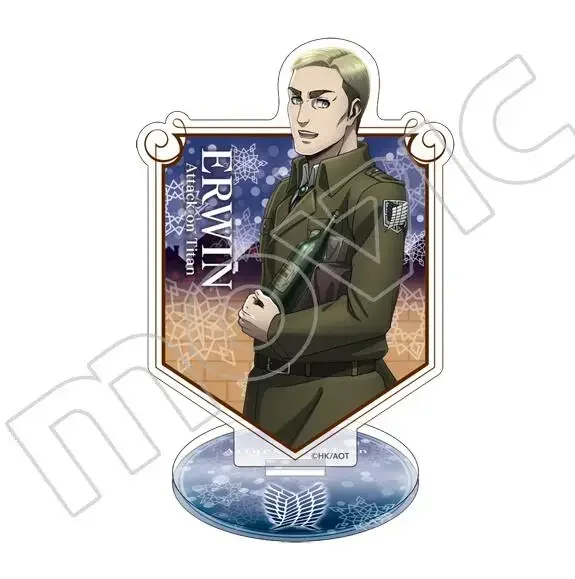 Anime Levi Erwin Action Figure Doll supporto acrilico modello piatto Cosplay giocattolo per regalo