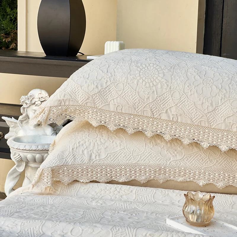 3Pcs Luxury Pure Cotton Emboss - Luxury Home Textiles Usa review and price